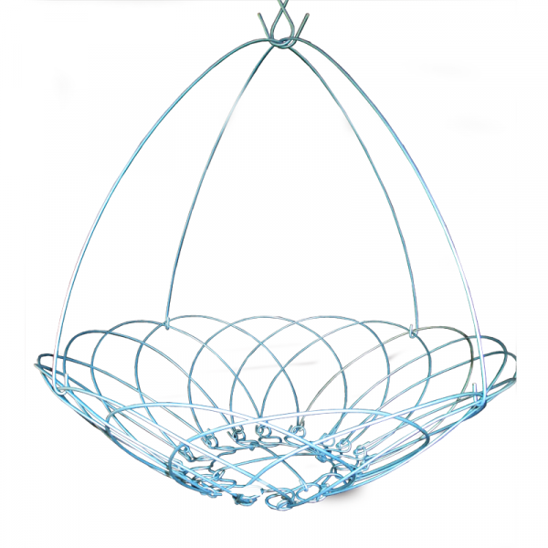 Single DIY 60cm diameter Hanging Basket Kit - basket kit only