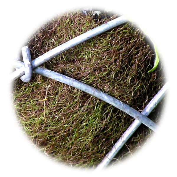 REUSABLE HANGING BASKET LINER fits 60cm hanging basket easy to use